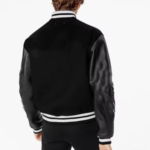 Nouvelle veste de baseball brodée pour hommes de haute qualité, veste universitaire personnalisée de haute qualité pour les écoles et les équipes sportives - Product Image 4