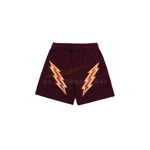 Short de basket-ball haute performance pour jeunes maille de polyester évacuant l'humidité Short de basket-ball de sports d'équipe de sublimation complète - Product Image 2