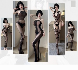 24 Estilos de Ropa de Malla Exótica para Bailarinas, Conjuntos de Lencería Transparente para Mujer - Product Image 2