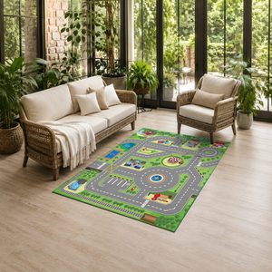 <b>RUGS</b> DEPOT LXDP-1038 Wholesale Multicolor Neutral Traditional Oriental Digital Printed Machine Washable Chenille <b>Rug</b> <b>Non</b> <b>Slip</b> - Product Image 6