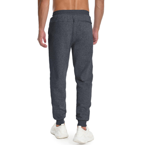 Haute qualité broderie Logo hommes couleur unie lâche respirant droit décontracté sport pantalon hommes pantalon droit incurvé rayé - Product Image 4
