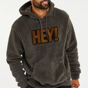 Suministro directo de fábrica de algodón mezclado Polar Fleece Hoodies Ropa Polar Fleece hoodies - Product Image 1