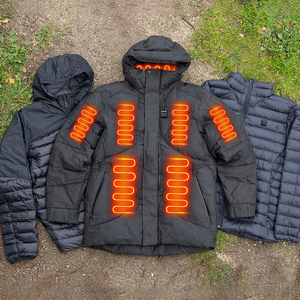 เสื้อแจ็คเก็ตผู้ชายแบบหนาพิเศษพร้อมระบบทำความร้อน เสื้อแจ็คเก็ตพัฟเฟอร์แบบมีระบบทำความร้อนสำหรับเดินทาง เสื้อแจ็คเก็ตทนทานพร้อมระบบทำความร้อนสำหรับฤดูหนาว เดินป่า ตั้งแคมป์ เล่นสกี - Product Image 1