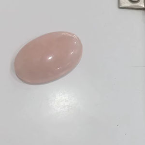 Oval Gemstone <b>Natural</b> <b>Crystal</b> pink Rose Quartz Tumbled Stone Stone <b>Crystal</b> Polishing Rose <b>Crystal</b> Palm Stone 20% Off And Gift - Product Image 2
