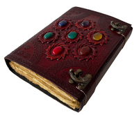 Cuadernos creativos con logotipo personalizado, tapa dura, siete piedras, planificador, dibujo, cuaderno de bocetos, diario, regalo, diarios, tapa dura
