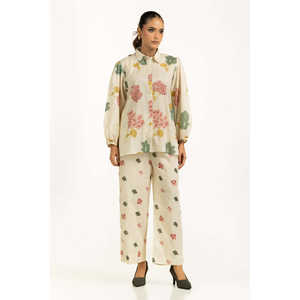 ชุดเซ็ตผ้าลูเร็กซ์พิมพ์ลาย IUSTTS-1284 สไตล์ลำลองสำหรับฤดูใบไม้ผลิ/ฤดูร้อน - Product Image 2