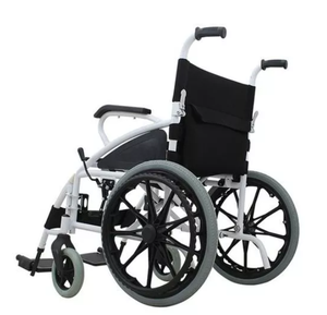 Fauteuil roulant pliable SMT poids léger L chariot Portable élargir 46cm - Product Image 2