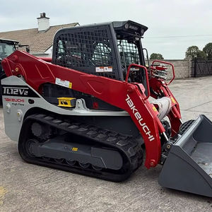 Nouvelle chargeuse compacte sur chenilles Takeuchi TL12V2 avec moteur Kubota, hydraulique Eaton, puissance diesel, haute efficacité - Product Image 1