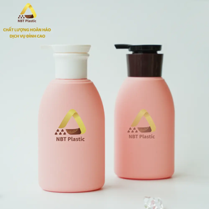 Nouveau modèle de bouteille en plastique à pompe en mousse de 500ml du fournisseur vérifié à un prix économique pour le shampooing gel douche nettoyant pour le visage - Product Image 3