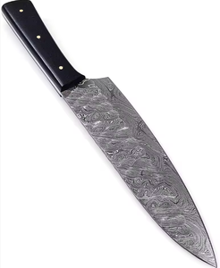 Couteau de cuisine moderne de qualité supérieure, personnalisé en gros, OEM ODM, lame en acier Damas faite à la main, ambidextre, passe au lave-vaisselle - Product Image 5