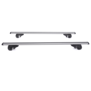 Barras transversales de aluminio resistentes al viento, rieles de techo elevados para portaequipajes seguros para automóviles - Product Image 4