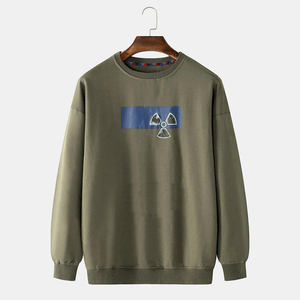 Sudadera Premium de Invierno con Cuello Redondo, 100% Algodón Mezclado, Manga Larga, Personalizable con Logotipo Bordado, Estampado Oversize, Lisa, 500 Unidades - Product Image 1