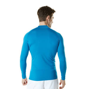 Meilleure qualité personnalisé à manches courtes Surf Rash Guard respirant Sublimation conception Jiu votre propre Logo Rash Guard chemise hommes - Product Image 4