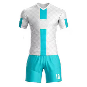 Uniformes de Fútbol Personalizados de Alta Calidad 100% Poliéster, Uniformes de Fútbol Modernos para Hombre, Impresión por Sublimación Completa, Nombre del Equipo Personalizado - Product Image 3