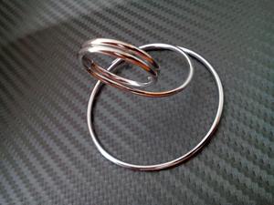 Porte-cartes en argent brillant Accessoire de bureau accrocheur pour bureau Cartes de lieu de mariage ou style d'événement - Product Image 3