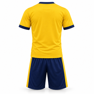 Private <b>Label</b> Soccer Uniform ODM Custom Football Jersey and Shorts with Team Logo <b>Names</b> Numbers and Colours for Wholesale Orders - Product Image 2