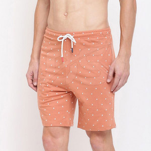 กางเกงขาสั้นผู้ชายผ้าฝ้าย 100% น้ำหนักเบา สวมใส่สบาย ระบายอากาศ แห้งเร็ว เอวกลาง บริการ OEM - Product Image 3