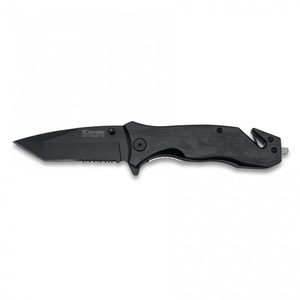 Coltello da soccorso, acciaio inossidabile, nero, 12 cm (3 Claveles 03806) - Product Image 1