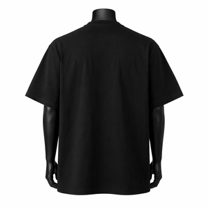Custom <b>Flame</b> Graphic T <b>Shirt</b> For Men Cotton Streetwear Oversized Black Printed T-<b>Shirt</b> Fashion Tee OEM Wholesale - Product Image 2