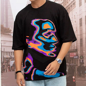Camiseta ligera de gran tamaño Camiseta de secado rápido Nueva moda Uso al aire libre Camisa Diseña tu propia camiseta de gran tamaño - Product Image 3