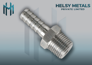 Raccord de tuyau en acier inoxydable de précision, adaptateur mâle, taille personnalisée, raccord à barbelure, connexion de tuyau, composants résistants à la corrosion - Product Image 3