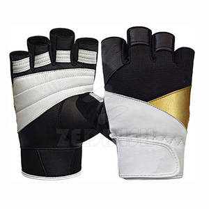 Gants d'haltérophilie pour le sport Gants d'haltérophilie pour la gym Gants d'haltérophilie pour demi-doigts de qualité supérieure - Product Image 1