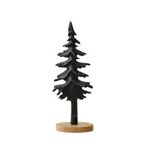 Fine Quality Gold Metal <b>Christmas</b> <b>Tree</b> Sculpture With Wood Base Tabletop Home Decor Ornament Polished Aluminium <b>Christmas</b> Use - Product Image 5