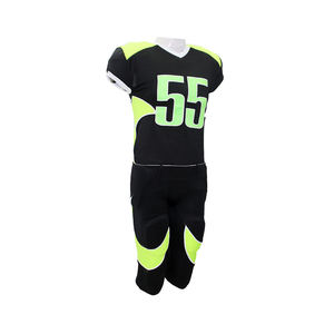 Ensembles d'uniformes de football américain personnalisables comprenant des pantalons et des équipements de compression avec logos d'équipe personnalisés - Product Image 1