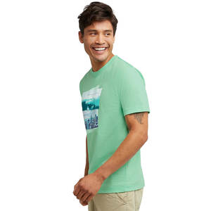 Camisetas Hip Hop Extra Grandes para Hombre, 100% Algodón, Estilo Moderno, Manga Corta, Logotipos Personalizados, Mejor Precio, MOQ Bajo - Product Image 4