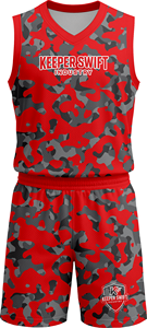 ชุดบาสเก็ตบอลคุณภาพดีที่สุดสำหรับผู้ชาย ระบายอากาศได้ดี ผลิตจากโพลีเอสเตอร์ 100% ผลิตในประเทศปากีสถาน - Product Image 2