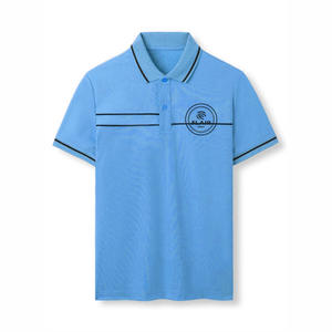 Offre Spéciale hommes 100% coton pour Polo T-Shirt personnalisé bonne qualité couleur unie Style décontracté motif 180g tissu poids avant - Product Image 2