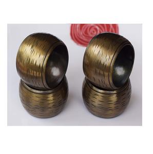 Anneau de serviette hautement poli réutilisable pour la salle à manger, hôtel, restaurant, maison, cuisine en métal, laiton, cuivre, aluminium, fer - Product Image 6