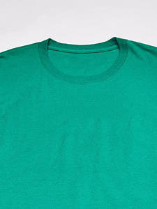 Bas quantité minimale de commande séchage rapide hommes vie quotidienne utilisation coton T-Shirt avec impression de Logo personnalisé OEM ODM service ras du cou hommes T-Shirts - Product Image 5