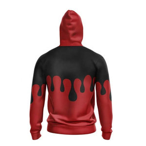 Sudadera con capucha extragrande personalizada para hombre, estilo urbano, informal, cálida para invierno, diseño liso de algodón. - Product Image 2