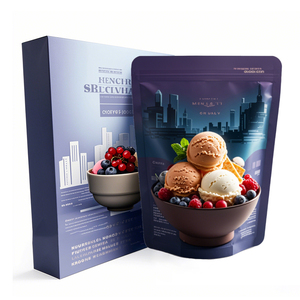 Tùy chỉnh in 3.5g Túi PE Mylar với hộp hình dạng không đều cắt chết đặc biệt cho túi chống mùi thứ <span class=keywords><strong>8</strong></span> với thiết kế Cali độc đáo - Product Image 4