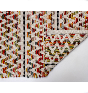 Most Selling Customized Size Anti Slip Handwoven Wool <b>Rug</b> Modern Style Washable for Home Floor Use High Quality Standard - Product Image 4