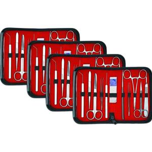 Kit de Anatomía de Laboratorio de Biología Avanzada para estudiantes Fuente de alimentación manual Instrumentos quirúrgicos de acero inoxidable para disección - Product Image 1