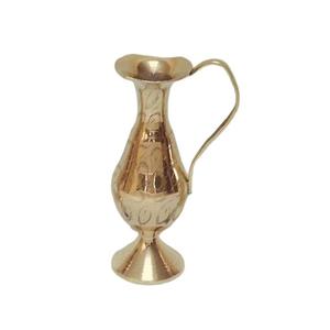 Aaftaba ทองเหลืองที่มีการแกะสลักที่สวยงามสีทองตกแต่งบ้านเสร็จ - Product Image 2