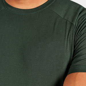 Camisetas lisas de cuello redondo, de algodón, de color sólido, relajadas, transpirables, cómodas para el día a día, estilo unisex y limpio - Product Image 6