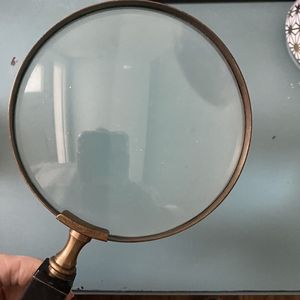 Lupa de latón de estilo marítimo antiguo hecha a mano, artesanía de Metal resistente única con mango único - Product Image 3