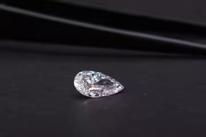 Diamante cultivado en laboratorio de corte de pera para anillo de compromiso 0,10 Ct a 2.00ct CT D/E VVS2/VS1 Diamante CVD de corte de pera para joyería - Product Image 3