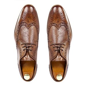 Chaussures en cuir décontractées à la mode Chaussures de mariage tendance pour hommes habillées d'affaires de haute qualité - Product Image 1