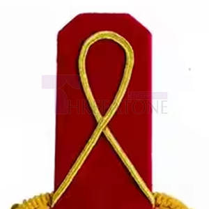 ขอบลวดทองแท่งโลหะที่ทำด้วยมือสำหรับเครื่องแบบหรูหราขอบลวดทองแท่งเงินสำหรับชุดเครื่องแบบ - Product Image 6