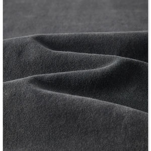 Wholesale High Quality Loose T Shirt Vintage Washed Solid Color T Shirt Soft Cotton Oversized <b>Blank</b> Men's Distressed T Shirts - Product Image 6