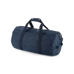 Custom Vintage <b>Canvas</b> Barrel <b>Bag</b> Promotional <b>Drawstring</b> Sportpacks for Merchandising - Product Image 5