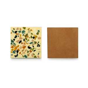 ถาดรองแก้วไม้อะคาเซียและเรซินขัดเงาทำด้วยมือคุณภาพสูงสำหรับบ้านร้านอาหารครัวโต๊ะวอลนัท - Product Image 1