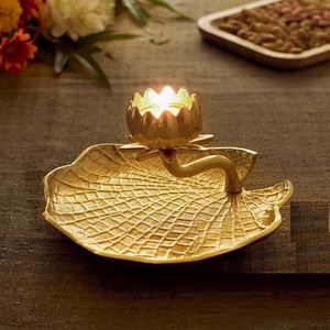 Portavelas de árbol de Navidad dorado de Metal multidiseño creativo portavelas hecho a mano con forma de estrella moderna celebraciones de Navidad - Product Image 6