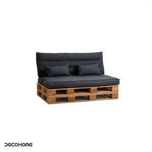 Premium Quality Outdoor 4-Piece Garden <b>Pallet</b> Sofa Cushion Set 57010056 Fiber for Patio Terrace Hot <b>Sale</b> Wholesale - Product Image 2