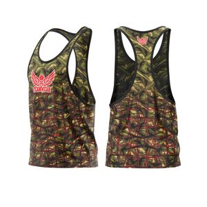 เสื้อกล้ามออกกำลังกายสไตล์สปอร์ตสำหรับผู้ชายบราเว้าหลังออกกำลังกายวิ่งออกกำลังกายยิมผ้าสแปนเด็กซ์/ ผ้าฝ้ายแห้งเร็วระบายอากาศป้องกันการหดตัว - Product Image 6