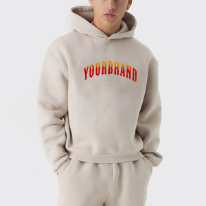 Sweat-shirt à capuche et sweat-shirt de grande taille avec logo imprimé personnalisé de haute qualité Sweat-shirt à capuche pour hommes respirant de style Hip Hop - Product Image 4